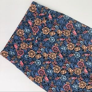 Lularoe Cassie Pencil Skirt Floral Size XS